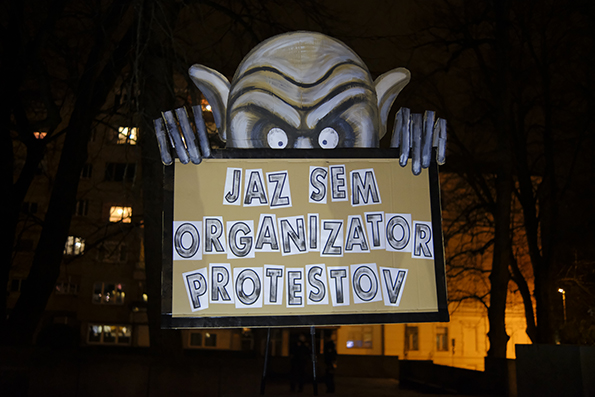 Petkov protivladni protest