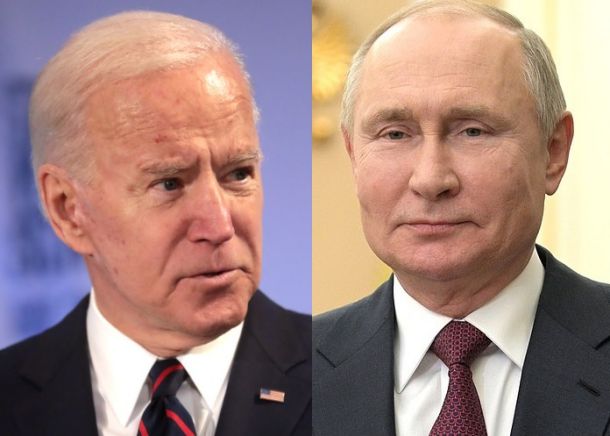 Joe Biden, predsednik ZDA / Vladimir Putin, predsednik Rusije