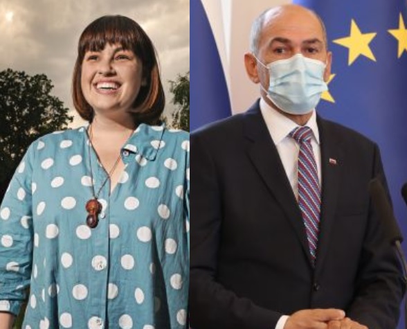 Nika Kovač: »Ne predstavljam si, da z Janšo skupaj sediva na kavi«