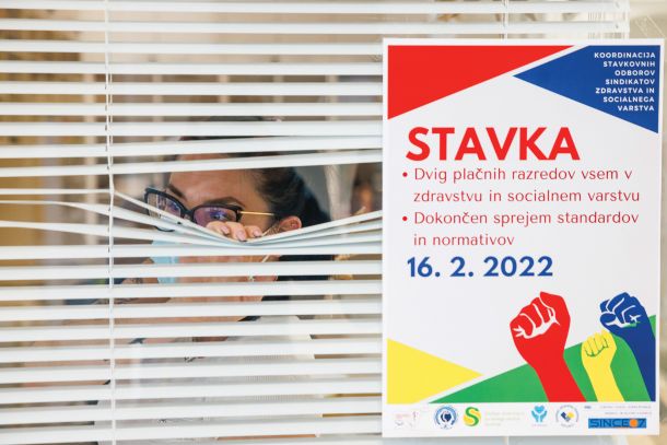 Stavka v zdravstvenem domu v Kranju 