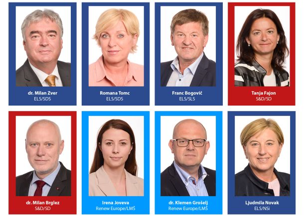Predstavnice in predstavniki Slovenije v Evropskem parlamentu