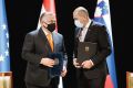 Najboljša prijatelja: Viktor in Janez na srečanju v Lendavi