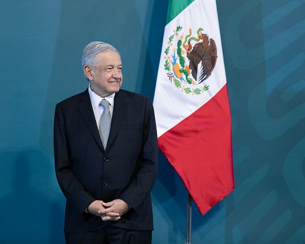 Mehiški predsednik Andres Manuel Lopez Obrador.