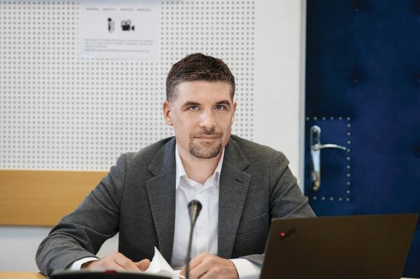 Predsednik programskega sveta RTV Slovenija Peter Gregorčič 