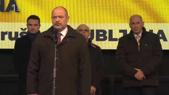 Alojz Kovšca je v govoru