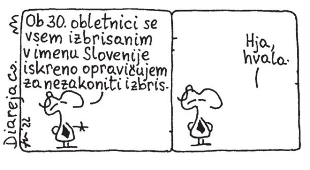 Opravičilo izbrisanim