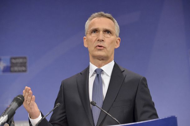 Generalni sekretar zavezništva Jens Stoltenberg; Nato noče vojne z Rusijo.