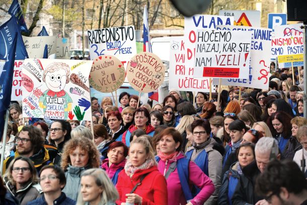 Kot da se ne bi nič spremenilo – stavka učiteljev in učiteljic leta 2018 