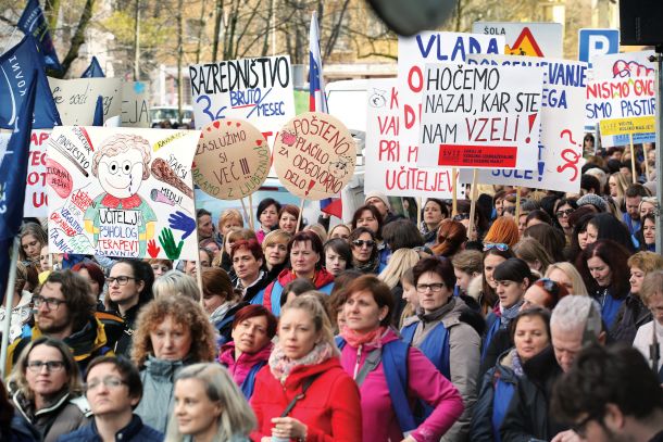 Kot da se ne bi nič spremenilo – stavka učiteljev in učiteljic leta 2018 