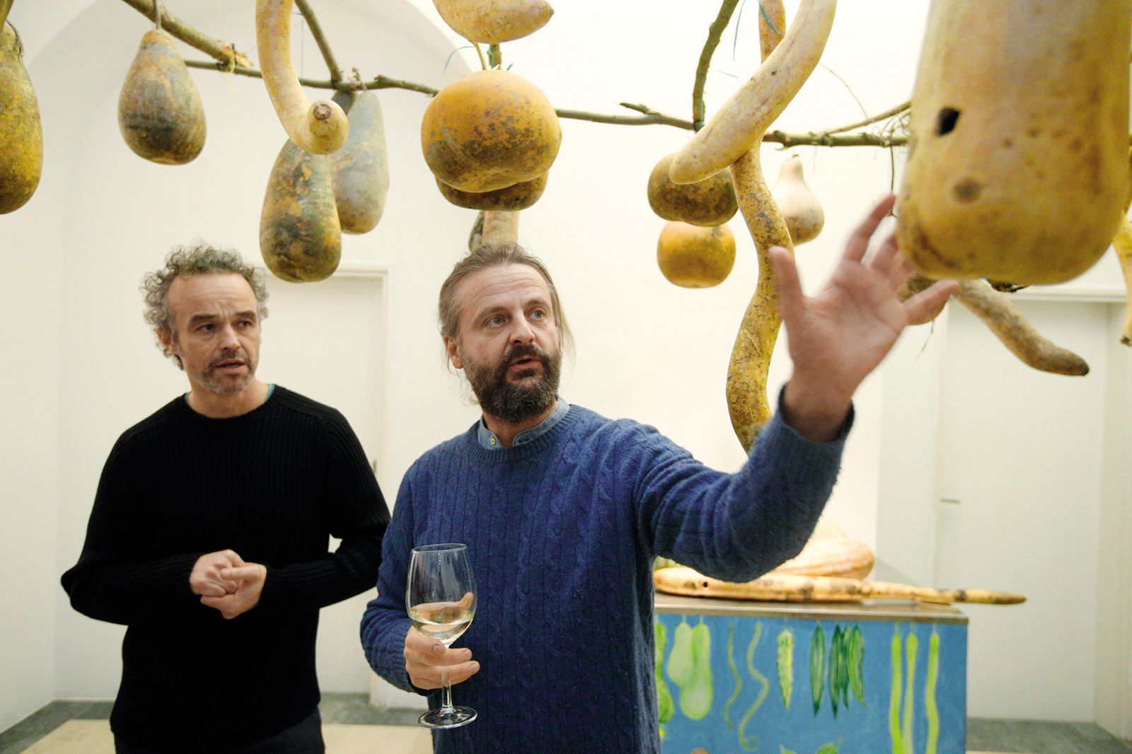 Leone Contini: Konstruirane krajine; kurator Jani Pirnat in avtor, Galerija Vžigalica, LJ | Borut Krajnc