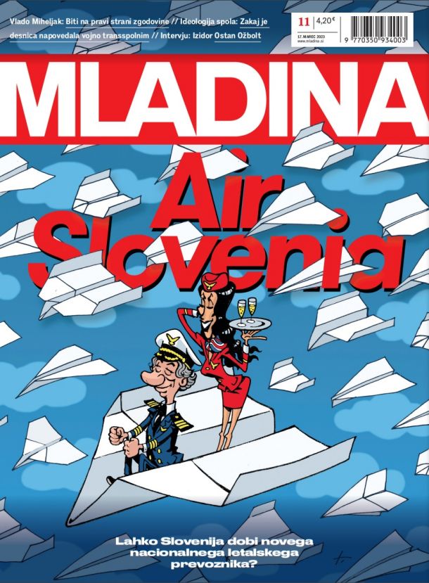 MLADINA 11 2023: AIR SLOVENIA