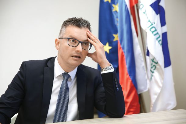 Minister za obrambo Marjan Šarec