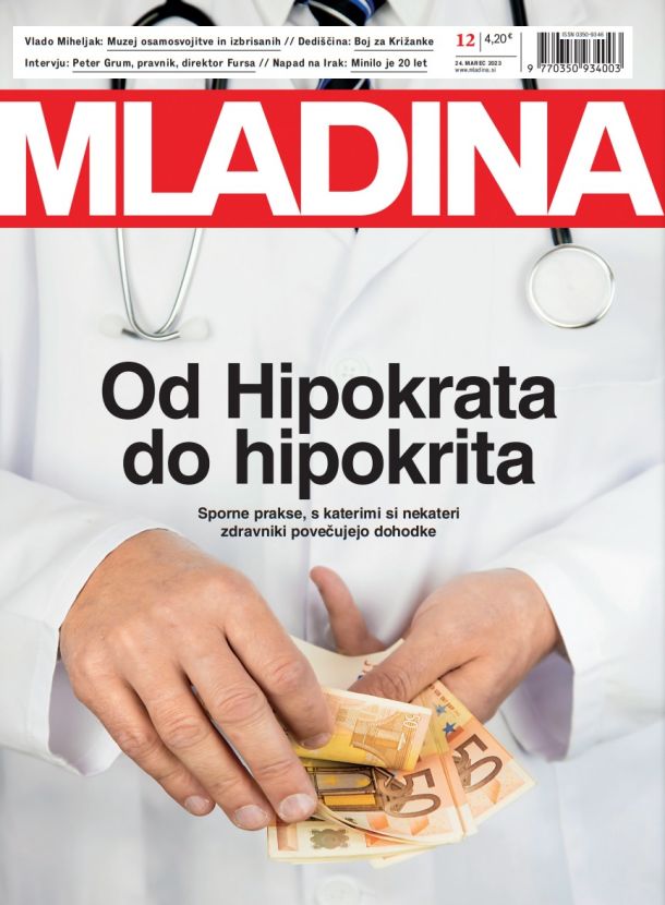 MLADINA 12 2023: OD HIPOKRATA DO HIPOKRITA