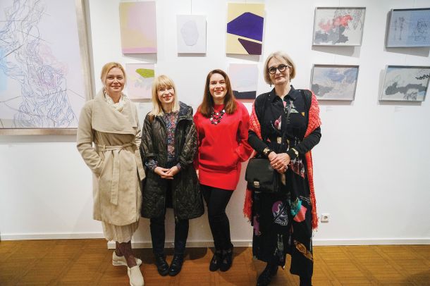 Semira Kentrić, Lučka Šparovec, Maša Gala, Ruth Korthof, Galerija Černe, LJ