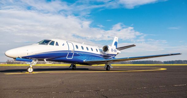 Cessna citation XLS, edino letalo Air Adriatica