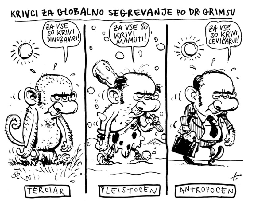 Branko Grims / »Pa človeka na Zemlji takrat sploh še ni bilo«