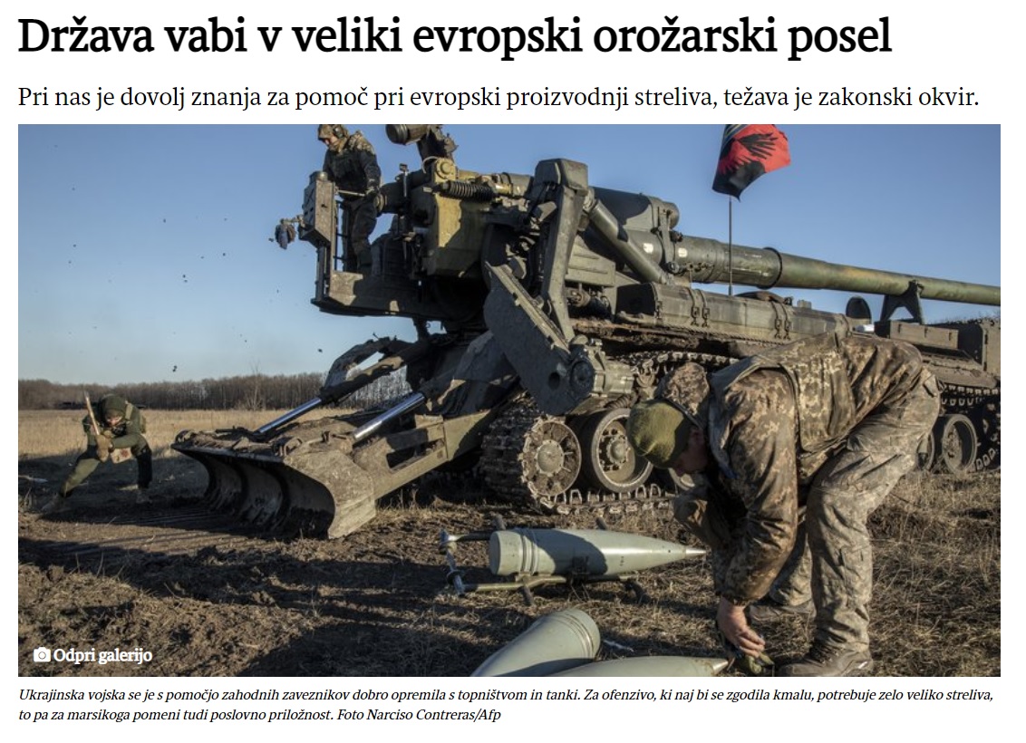 Naslov članka v Delu