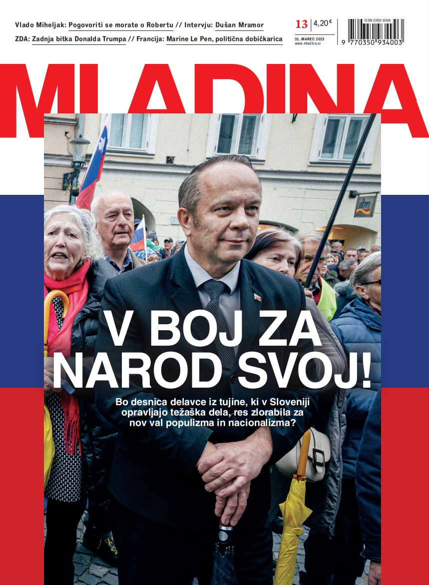 Naslovnica nove Mladine /  V BOJ ZA NAROD SVOJ!