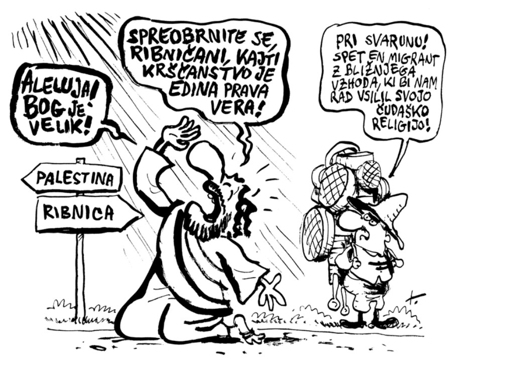 »Sveti Pavel se je spreobrnil na poti v Damask, ne v Ribnico«