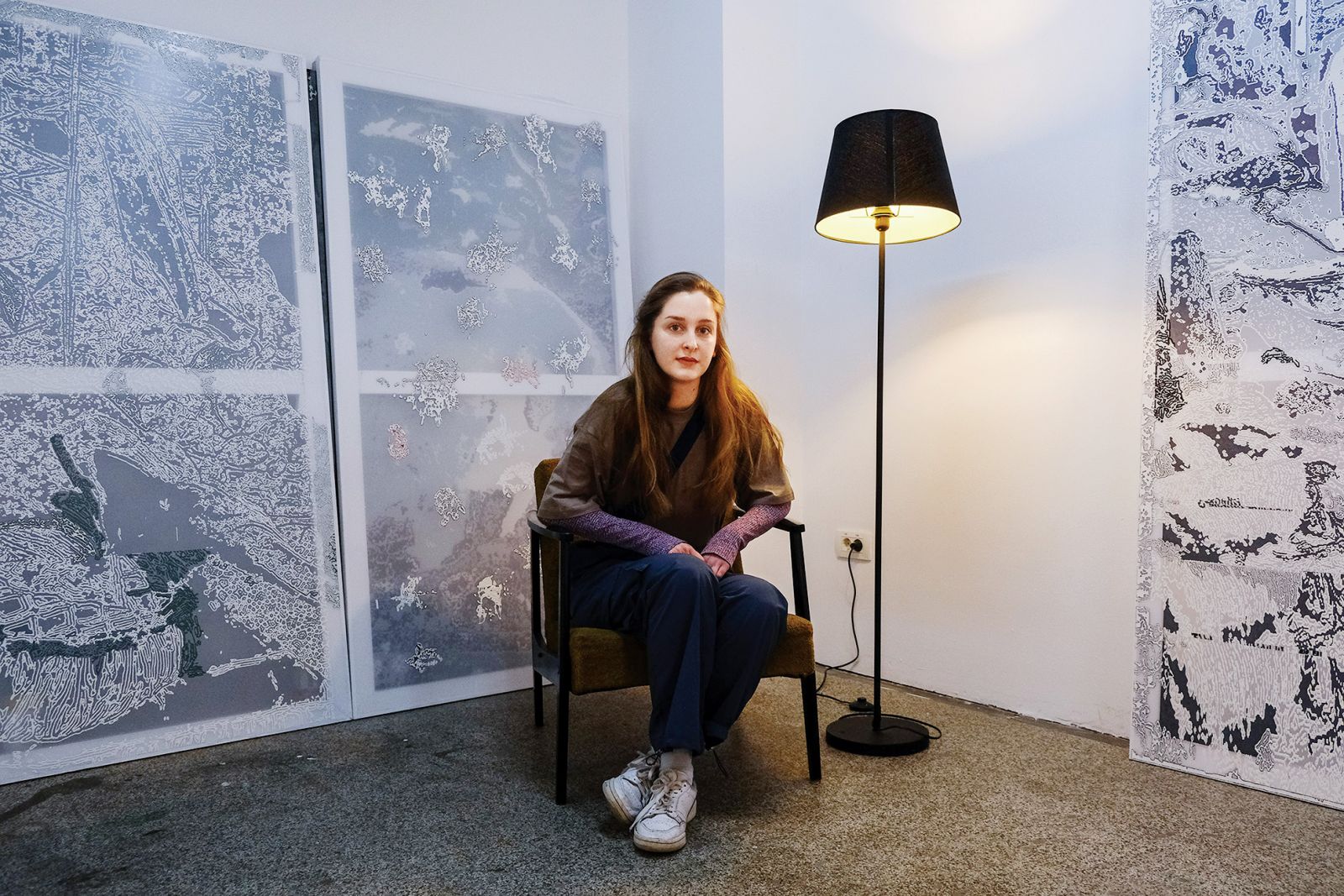 Ana Janež: Pomladna hibernacija, Odprti atelje, DobraVaga, LJ | Janez Zalaznik