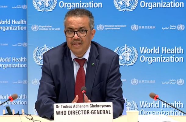 Generalni direktor WHO Tedros Adhanom Ghebreyesus