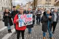 Protest za mir v Ljubljani
