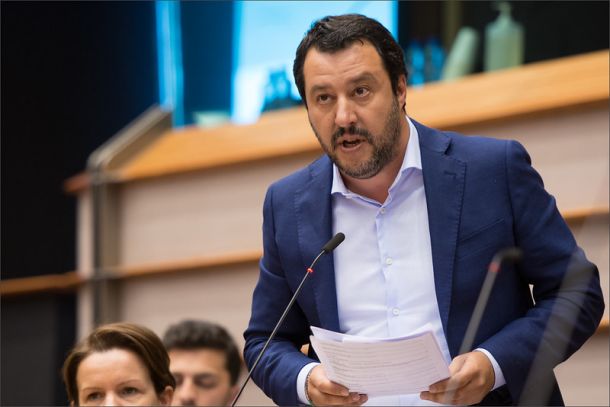 Matteo Salvini, italijanski minister