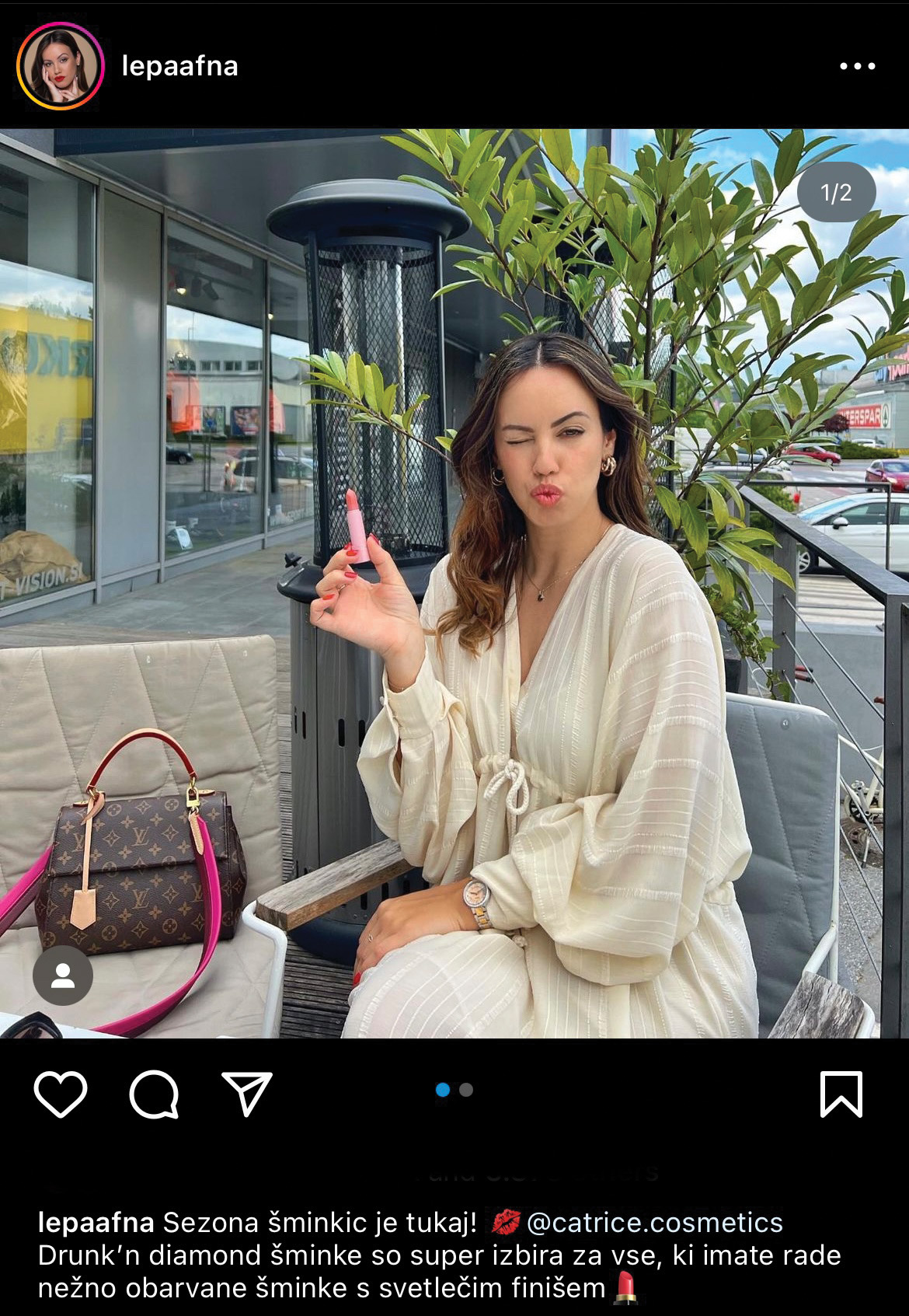 Lea Filipovič – vplivneži na svojih profilih nizajo sponzorirane objave in v njih promovirajo znamke, s katerimi sodelujejo.
