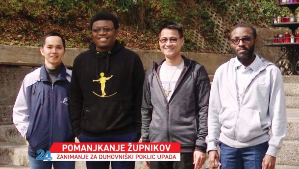 Misijonarji iz Afrike in Azije, ki bodo duhovniki v slovenskih cerkvah 