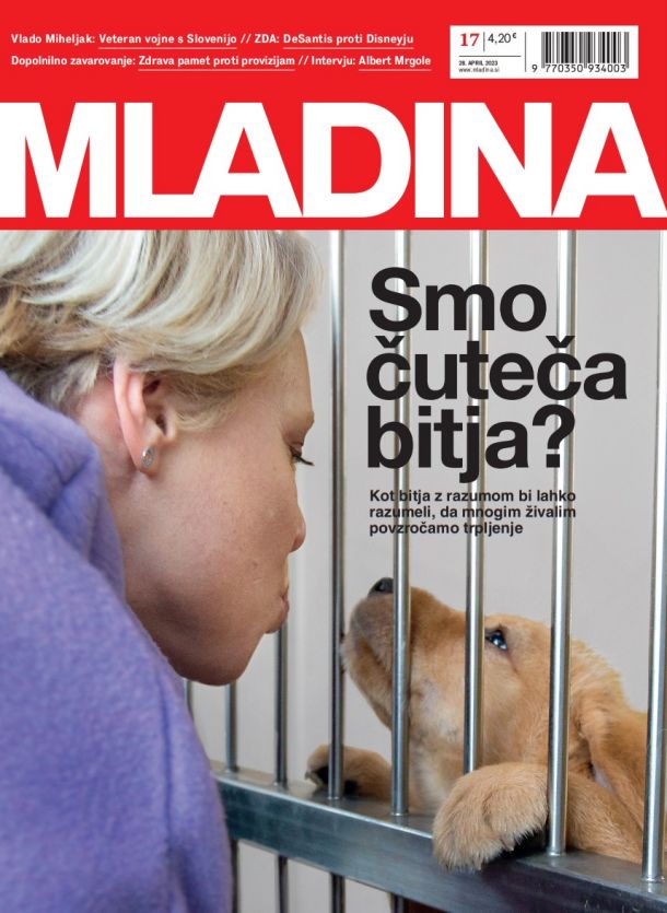 MLADINA 17 2023: Smo čuteča bitja?