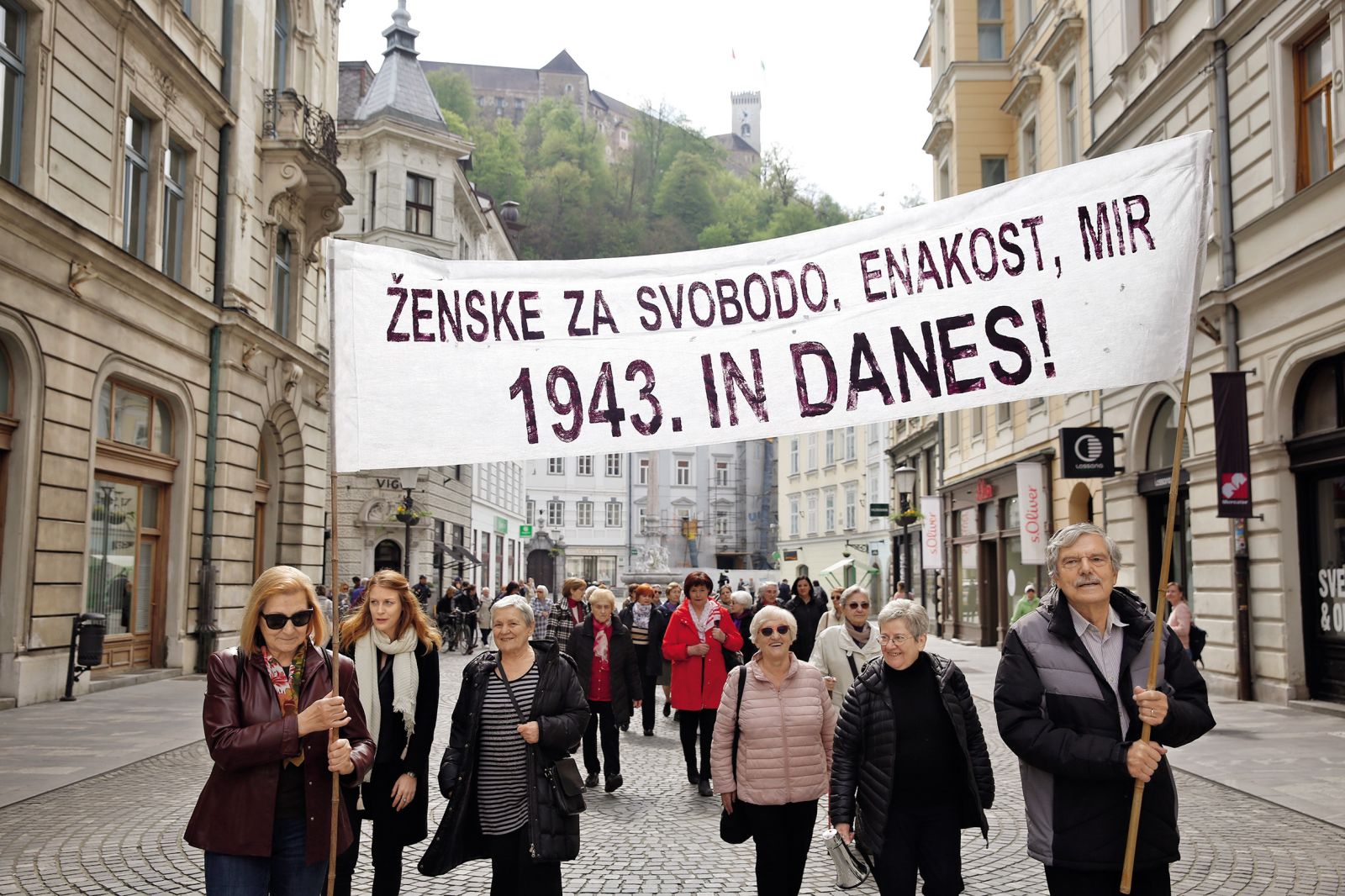 Osemdeseta obletnica demonstracij za pravice žensk v Ljubljani | Borut Krajnc