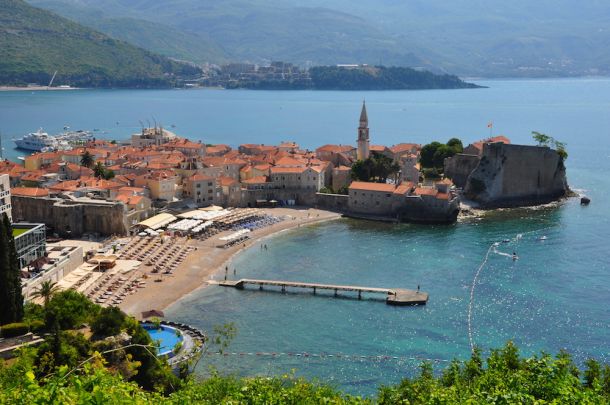 Budva, stari del mesta