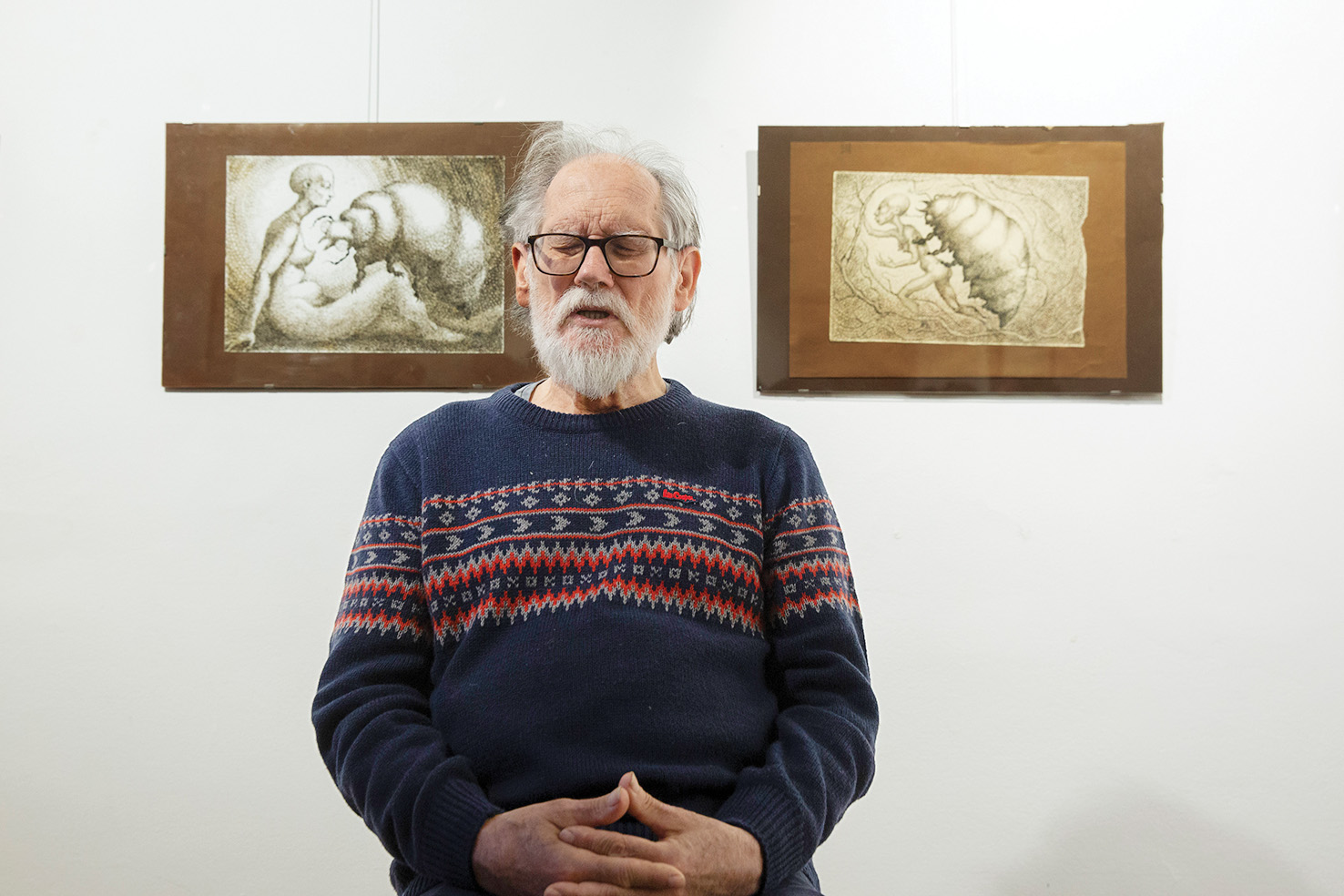 Jiři Bezlaj: razstava risb in pripovedovalski večer, Hostel Celica, LJ | Borut Krajnc