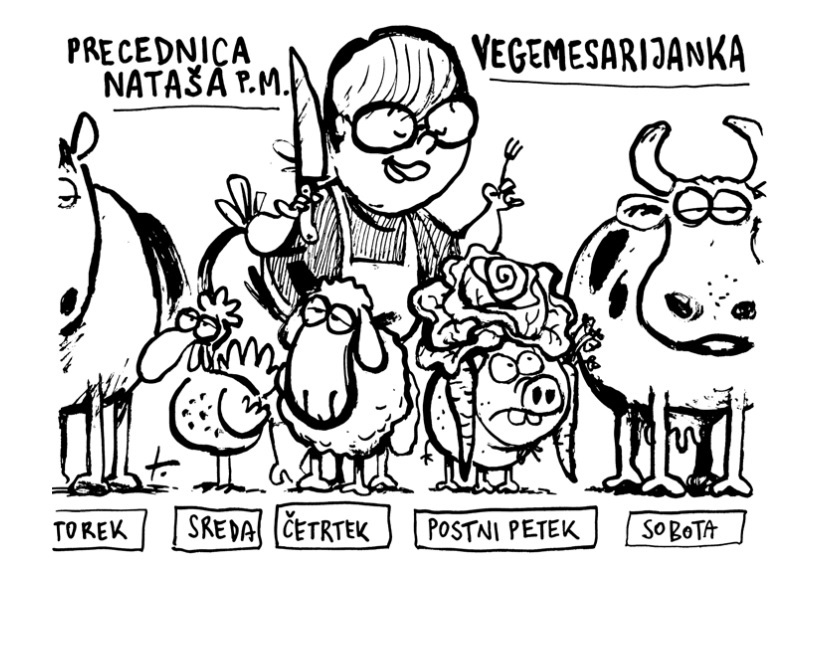 Nataša Pirc Musar /  »Nisem vegetarijanka in nikoli ne bom«