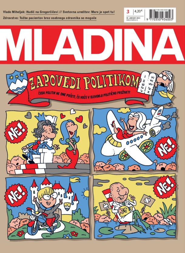 MLADINA 03 2023: ZAPOVEDI POLITIKOM