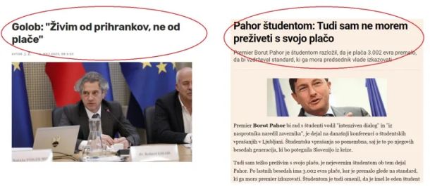 Naporno življenje slovenskih predsednikov vlad: Golob in Pahor živita od prihrankov (vira: Žurnal24 in Finance)