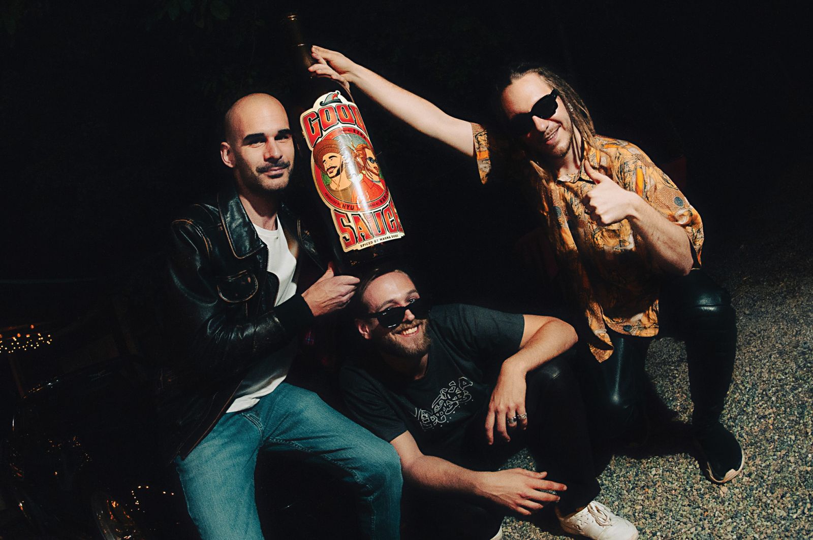 Magna Dogs (Hyu, Karlo Kirri, Ezra): Good Sauce, predstavitev albuma, Orehov gaj, LJ | Al Ninč Čeak