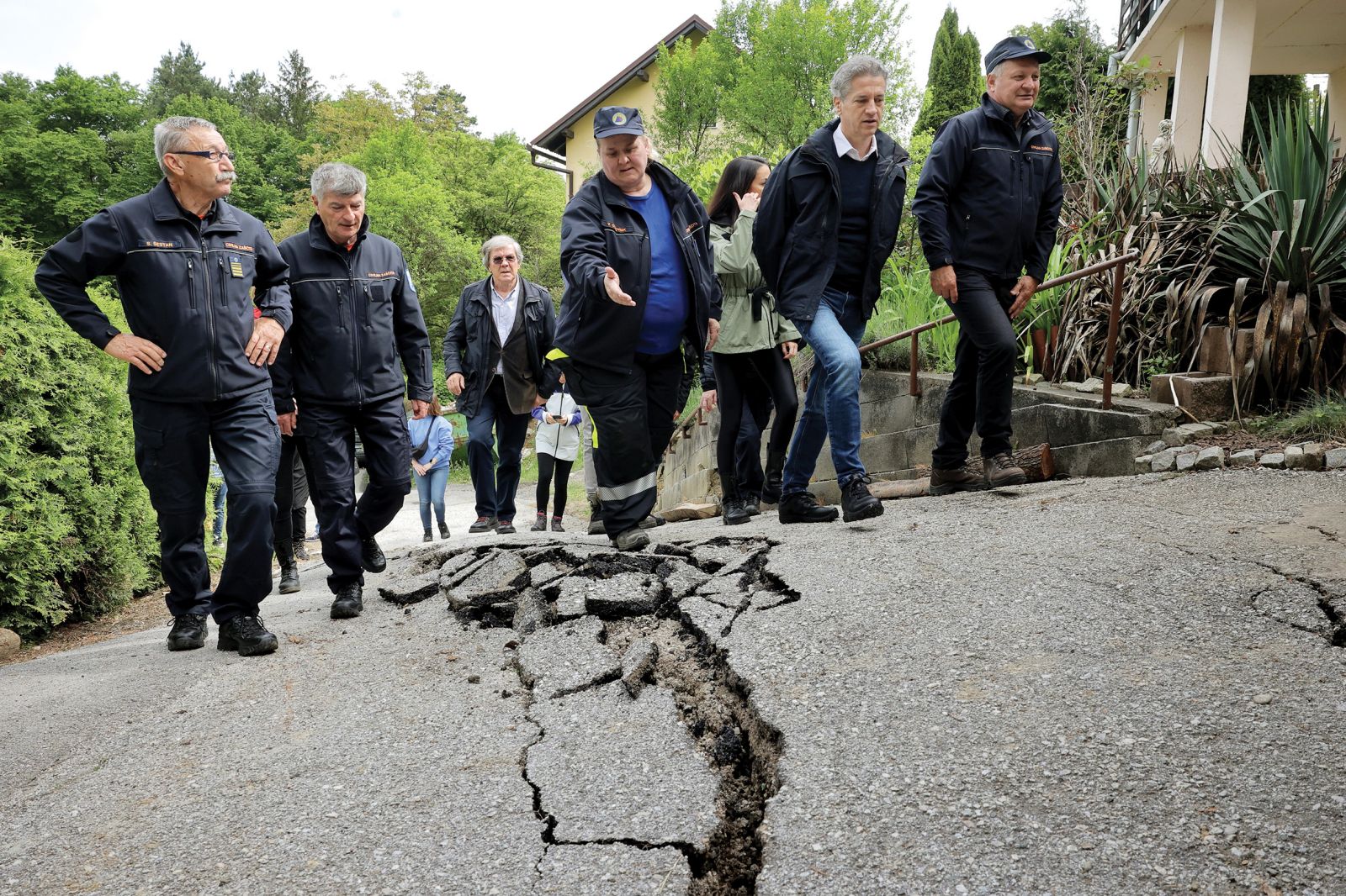 Ogled posledic poplav pri Šentilju | Danijel Novakovič, STA