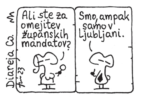 Ste za omejitev županskih mandatov?