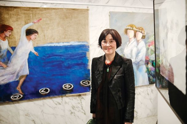 Huiqin Wang: Alma spet potuje, Galerija Lek, LJ 