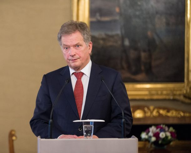  Finski predsednik Sauli Niinistö
