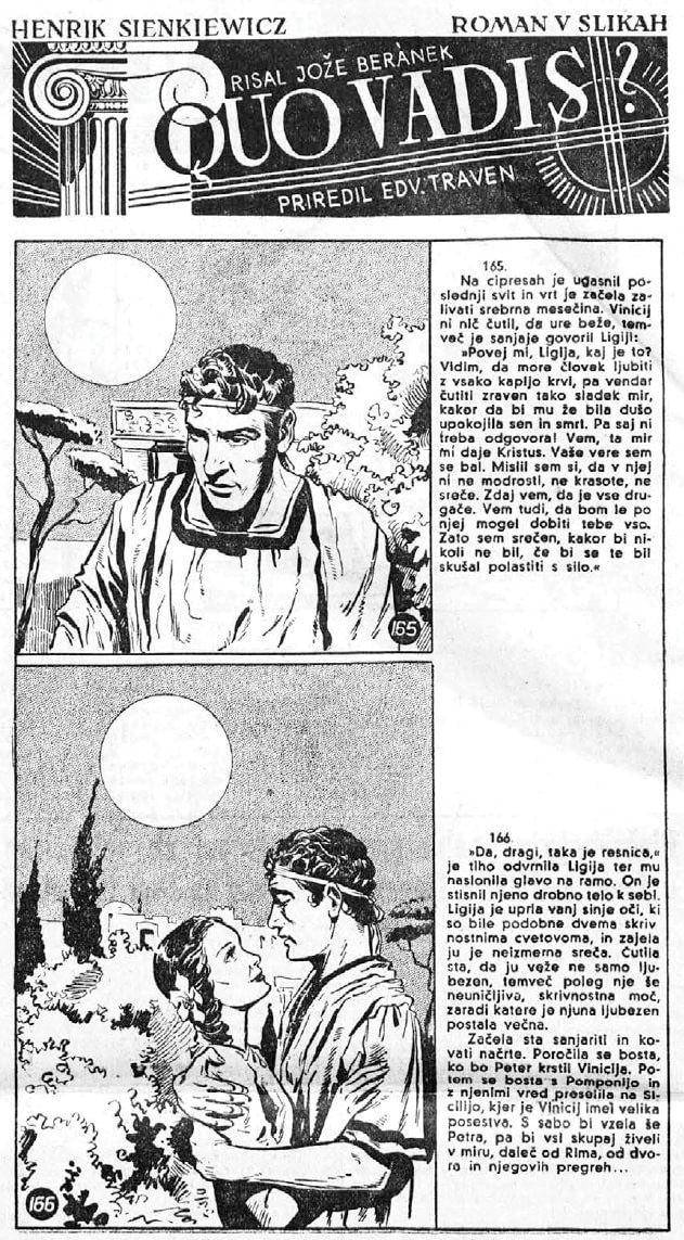 Primer risoromana – Sienkiewicz & Beranek: Quo vadis