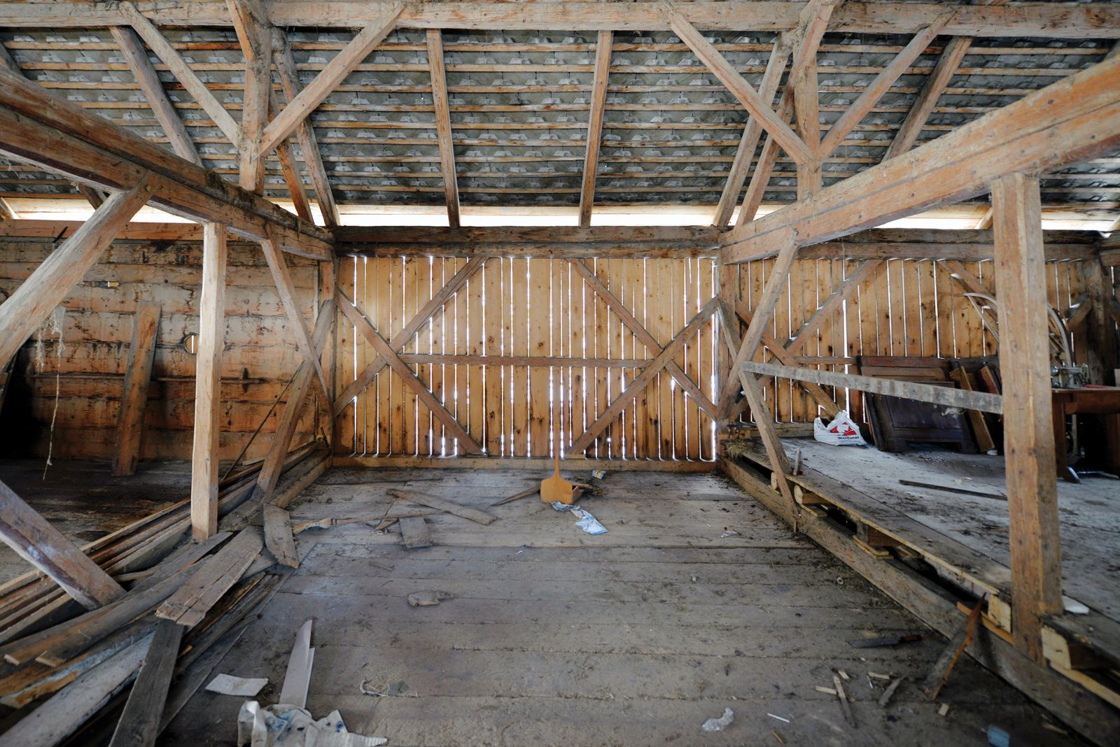 Alpski skedenj v Bohinju pred prenovo