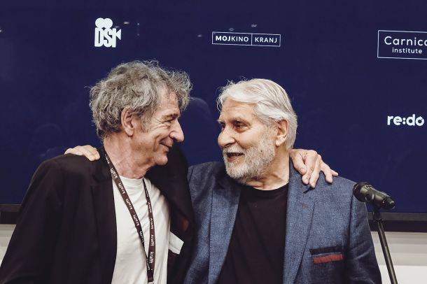 Miki Manojlović in Boris Cavazza, festival Krafft, KR 