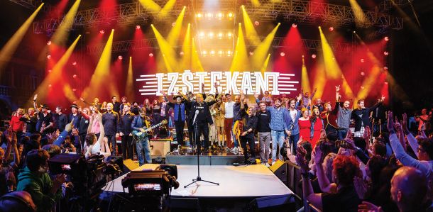 Legendarna glasbena oddaja Izštekani na Valu 202, velekoncert Izštekanih 30, Križanke, LJ