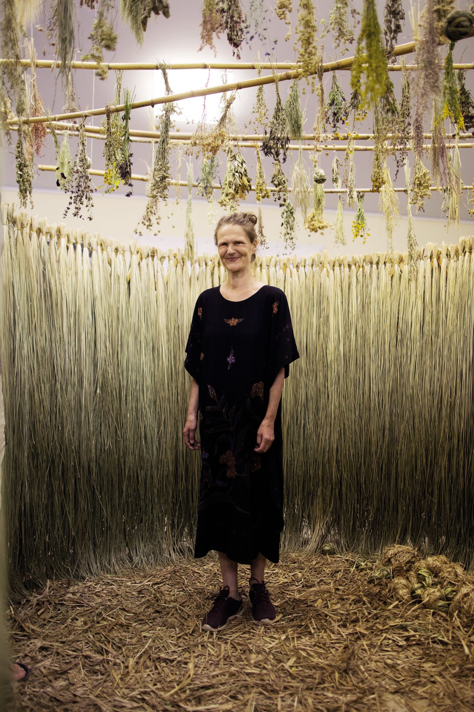 Mateja Kavčič: Zatočišče; Majski salon ZDSLU 2023: Misterij GEA, Delavski dom, Zagorje | Matej Pušnik