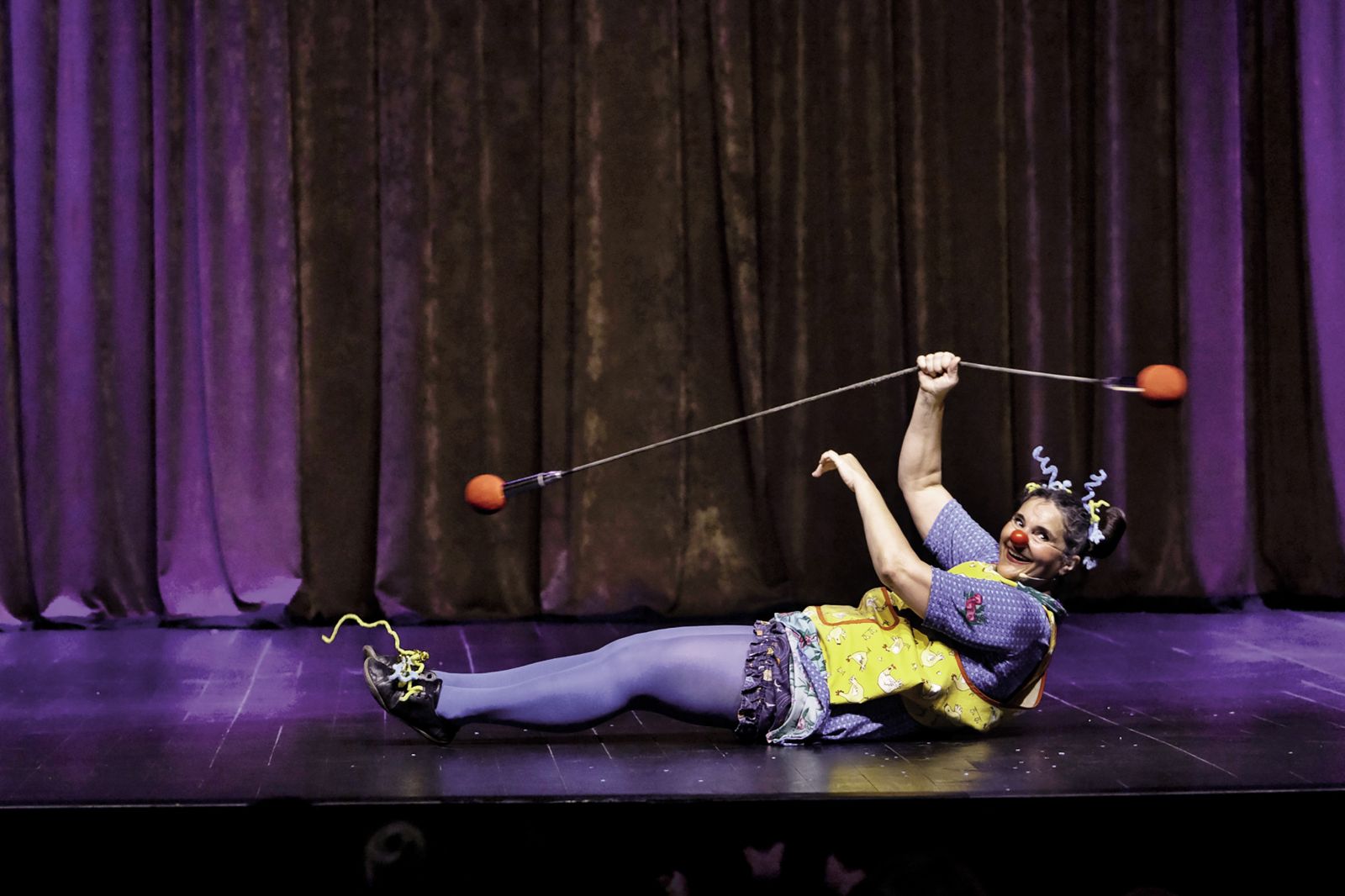 Klovnesa Sfrčkljana se predstavi – Eva Škofič Maurer, Slovenjgraško poletje, SG | Nika Hölcl Praper