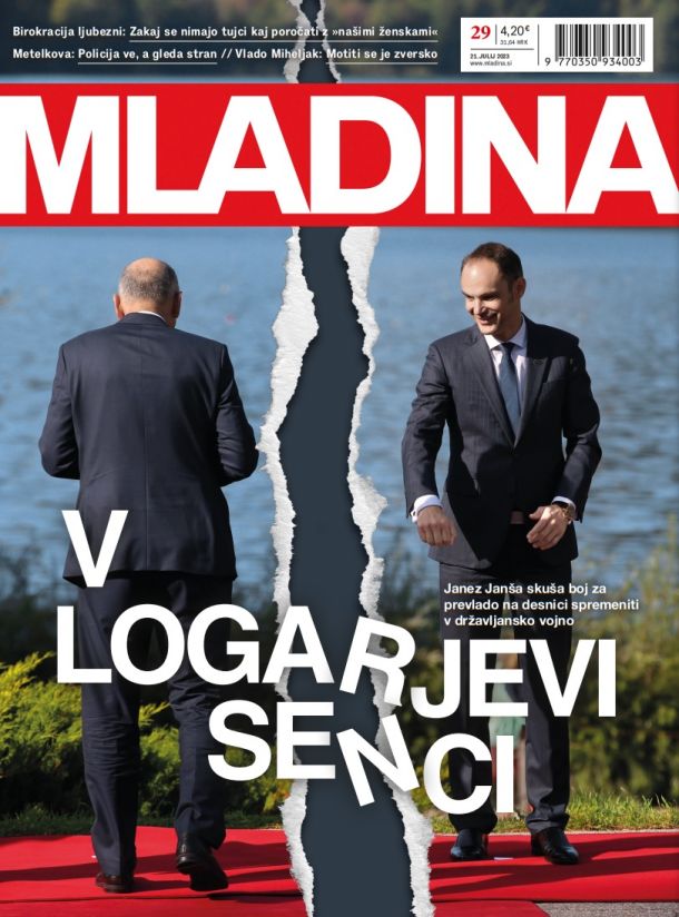 MLADINA 29 2023: V LOGARJEVI SENCI