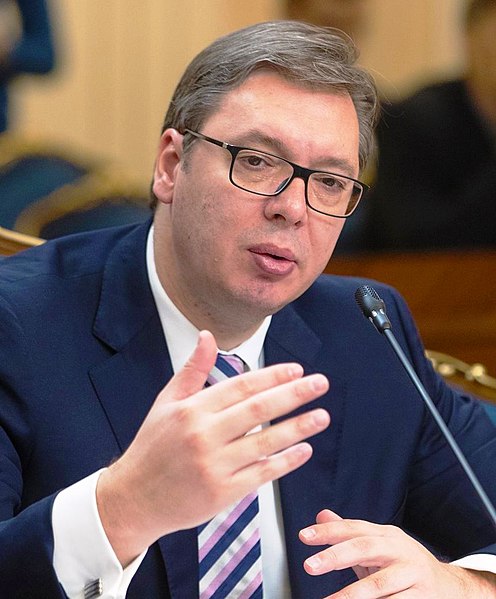 Srbski predsednik Aleksandar Vučić