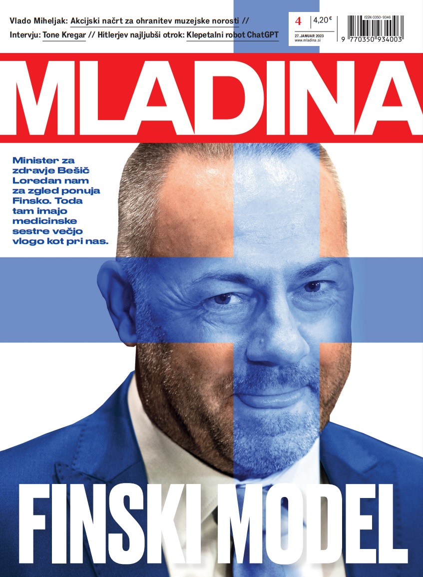 Naslovnica nove Mladine / FINSKI MODEL
